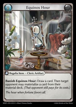 Equinox Hour (Curio Foil) (15) [Radiant Origins]