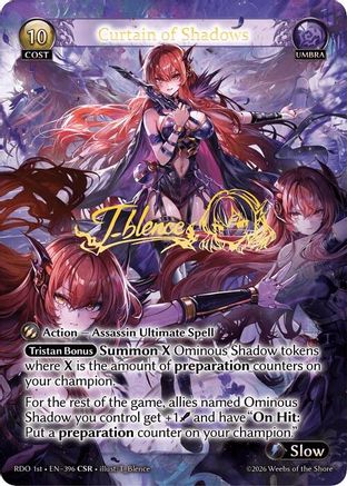 Curtain of Shadows (CSR) (396) [Radiant Origins]