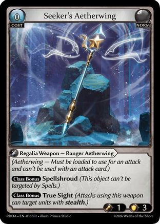 Seeker's Aetherwing (16) [Radiant Origins: Armaments]