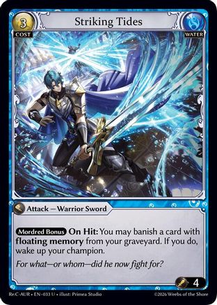 Striking Tides (33) [Mordred Re: Collection, Aurelian Regent]