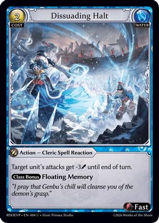 Dissuading Halt (004) [Radiant Origins Event Pack]