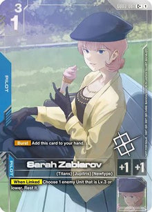 Sarah Zabiarov (Store Tournament Winner Pack 04) (GD03-087) - Gundam Promotional Cards Holofoil