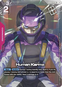 Human Karma (Store Tournament Winner Pack 04) (GD03-113) - Gundam Promotional Cards Holofoil