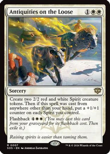 Antiquities on the Loose (SOS-007) - Secrets of Strixhaven Foil