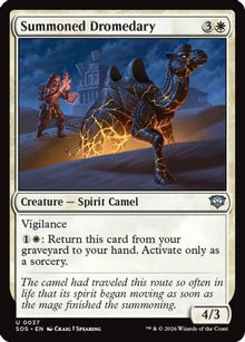 Summoned Dromedary (SOS-037) - Secrets of Strixhaven