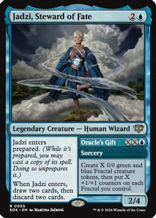 Jadzi, Steward of Fate (SOS-055) - Secrets of Strixhaven