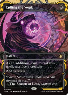 Culling the Weak (SOA-027) - Secrets of Strixhaven: Mystical Archive Foil
