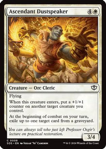 Ascendant Dustspeaker (SOS-008) - Secrets of Strixhaven