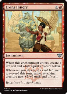 Living History (SOS-121) - Secrets of Strixhaven Foil