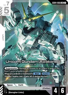 Unicorn Gundam (Awakened) (GD04-066) - Phantom Aria Holofoil