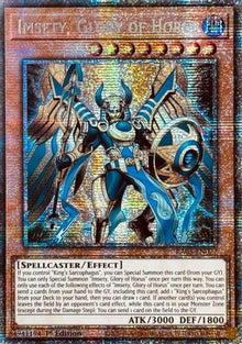 Imsety, Glory of Horus (Starlight Rare) (RA05-EN027) - Rarity Collection 5 1st Edition