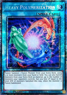 Heavy Polymerization (Starlight Rare) (RA05-EN071) - Rarity Collection 5 1st Edition
