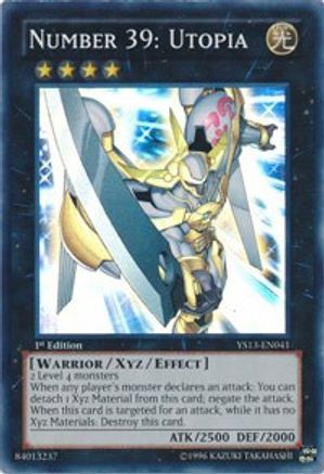 Number 39: Utopia [YS13-EN041] Super Rare