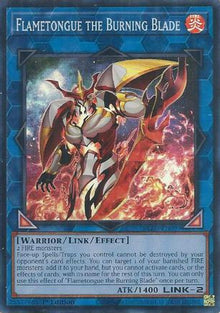 Flametongue the Burning Blade (BLZD-EN099) - Blazing Dominion 1st Edition