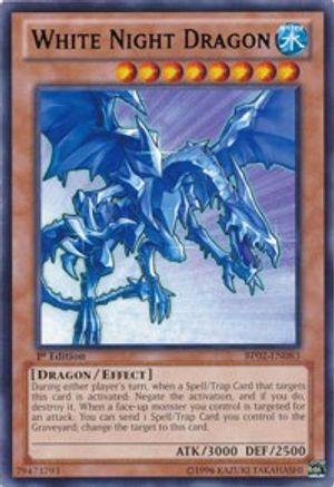 White Night Dragon [BP02-EN083] Rare