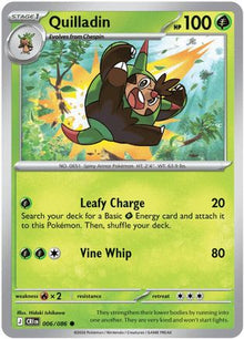 Quilladin 006  ME04 Chaos Rising - Common