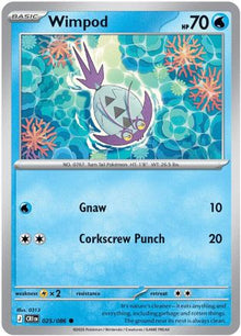 Wimpod 025  - Reverse Holofoil ME04 Chaos Rising - Common