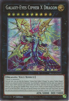 Galaxy-Eyes Cipher X Dragon (BLGG-EN101) - Battles of Legend: Glorious Gallery 1st Edition