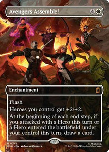 Avengers Assemble! (Borderless) (0341) (MSH-341) - Marvel Super Heroes