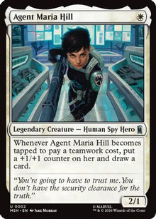 Agent Maria Hill (MSH-002) - Marvel Super Heroes