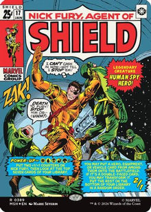 Nick Fury, Agent of SHIELD (Borderless) (0389) (MSH-389) - Marvel Super Heroes