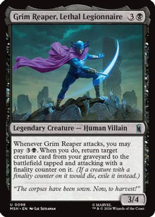 Grim Reaper, Lethal Legionnaire (MSH-098) - Marvel Super Heroes Foil