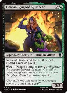 Titania, Rugged Rumbler (MSH-235) - Marvel Super Heroes