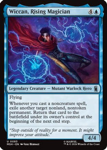 Wiccan, Rising Magician (MSH-083) - Marvel Super Heroes