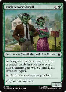Undercover Skull (MSH-194) - Marvel Super Heroes