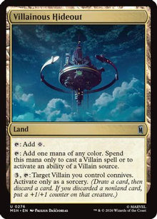 Villainous Hideout (MSH-276) - Marvel Super Heroes Foil