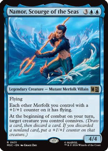 Namor, Scourge of the Seas (MSC-631) - Commander: Marvel Super Heroes