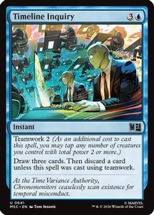 Timeline Inquiry (MSC-641) - Commander: Marvel Super Heroes