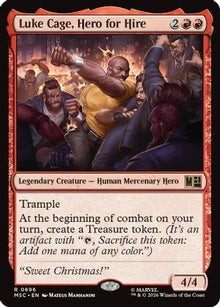 Luke Cage, Hero for Hire (MSC-696) - Commander: Marvel Super Heroes