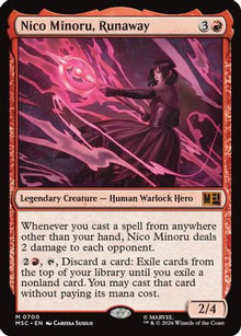 Nico Minoru, Runaway (MSC-700) - Commander: Marvel Super Heroes Foil