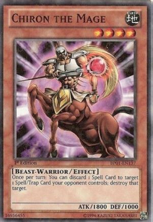 Chiron the Mage [BP01-EN137] Starfoil Rare