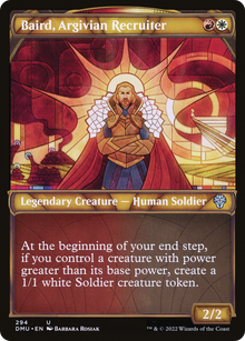 Baird, Argivian Recruiter (Showcase) [Dominaria United]