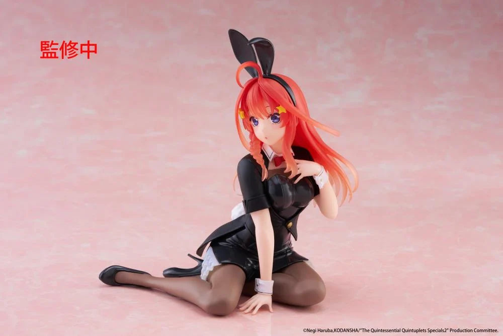 Taito: The Quintessential Quintuplets 3 Desktop Cute Figure Itsuki Nakano (Bunny Version)