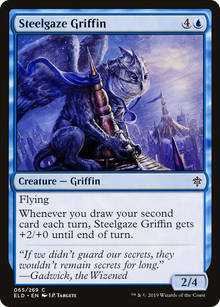 Steelgaze Griffin [Throne of Eldraine]
