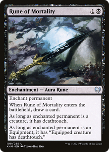 Rune of Mortality [Kaldheim]