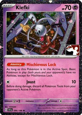 Klefki (Cosmos Holo) 096/198  - Holofoil Prize Pack Series Cards - Rare