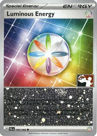 Luminous Energy (Cosmos Holo) 191/193  - Reverse Holofoil Prize Pack Series Cards - Uncommon