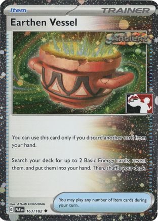 Earthen Vessel (Cosmos Holo) 163/182  - Holofoil Prize Pack Series Cards - Uncommon