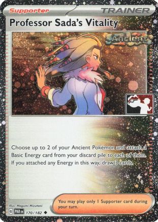 Professor Sada's Vitality (Cosmos Holo) 170/182  - Holofoil Prize Pack Series Cards - Uncommon