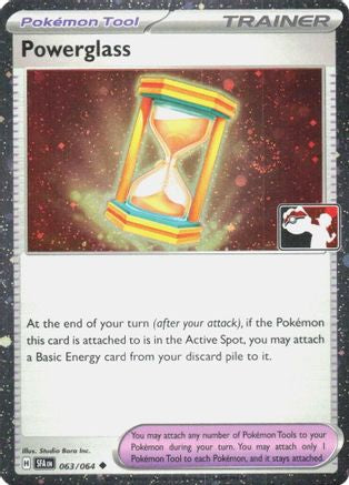 Powerglass (Cosmos Holo) 063/064  - Holofoil Prize Pack Series Cards - Uncommon