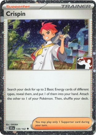 Crispin (Cosmos Holo) 133/142  - Holofoil Prize Pack Series Cards - Uncommon