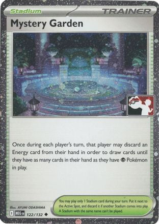 Mystery Garden (Cosmos Holo) 122/132  - Holofoil Prize Pack Series Cards - Uncommon