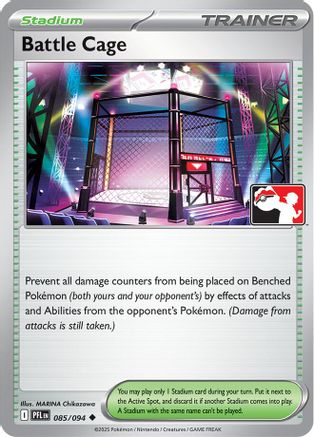 Battle Cage 085/094  Prize Pack Series Cards - Uncommon
