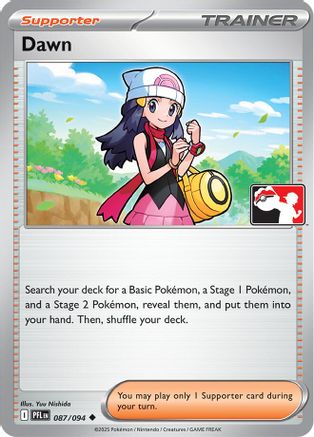 Dawn 087/094  Prize Pack Series Cards - Uncommon