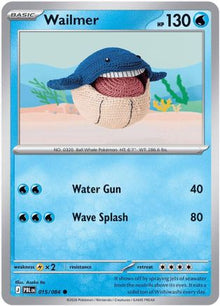 Wailmer 015  - Reverse Holofoil ME05 Pitch Black - Common