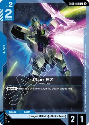 Gun EZ (GD05-013) - Freedom Ascension
